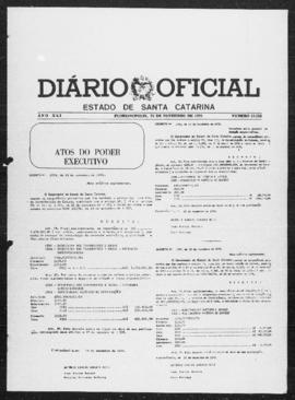 Diário Oficial do Estado de Santa Catarina. Ano 41. N° 10615 de 23/11/1976