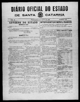Diário Oficial do Estado de Santa Catarina. Ano 10. N° 2573 de 31/08/1943
