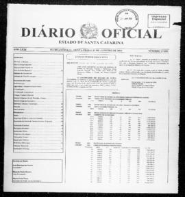 Diário Oficial do Estado de Santa Catarina. Ano 71. N° 17803 de 13/01/2006