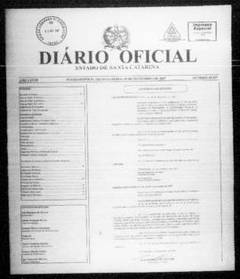 Diário Oficial do Estado de Santa Catarina. Ano 73. N° 18257 de 29/11/2007