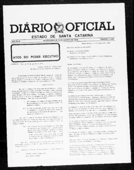 Diário Oficial do Estado de Santa Catarina. Ano 43. N° 11046 de 14/08/1978
