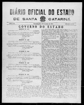 Diário Oficial do Estado de Santa Catarina. Ano 19. N° 4684 de 25/06/1952