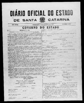 Diário Oficial do Estado de Santa Catarina. Ano 18. N° 4600 de 15/02/1952
