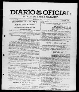Diário Oficial do Estado de Santa Catarina. Ano 29. N° 7044 de 08/05/1962
