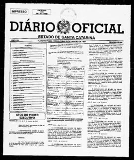 Diário Oficial do Estado de Santa Catarina. Ano 63. N° 15604 de 28/01/1997