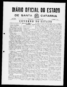 Diário Oficial do Estado de Santa Catarina. Ano 21. N° 5147 de 03/06/1954