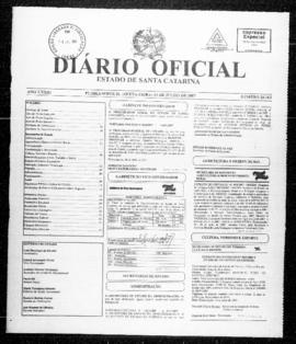 Diário Oficial do Estado de Santa Catarina. Ano 73. N° 18163 de 13/07/2007