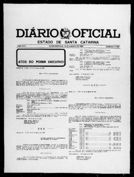 Diário Oficial do Estado de Santa Catarina. Ano 46. N° 11538 de 13/08/1980
