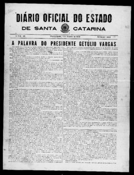 Diário Oficial do Estado de Santa Catarina. Ano 9. N° 2412 de 02/01/1943