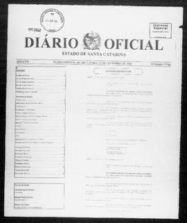 Diário Oficial do Estado de Santa Catarina. Ano 71. N° 17766 de 23/11/2005