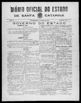Diário Oficial do Estado de Santa Catarina. Ano 10. N° 2457 de 11/03/1943