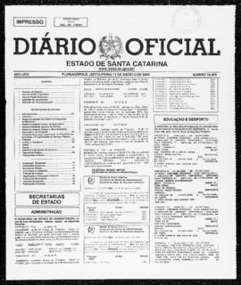 Diário Oficial do Estado de Santa Catarina. Ano 67. N° 16475 de 11/08/2000