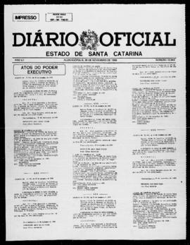 Diário Oficial do Estado de Santa Catarina. Ano 52. N° 12843 de 26/11/1985