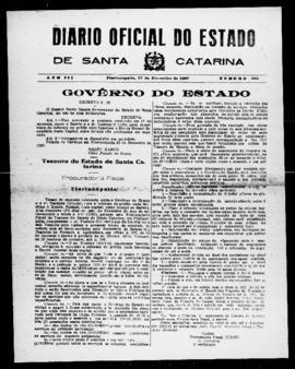 Diário Oficial do Estado de Santa Catarina. Ano 3. N° 866 de 27/02/1937
