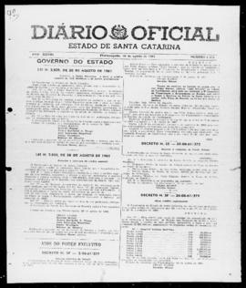 Diário Oficial do Estado de Santa Catarina. Ano 28. N° 6875 de 28/08/1961