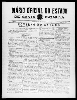 Diário Oficial do Estado de Santa Catarina. Ano 14. N° 3571 de 17/10/1947