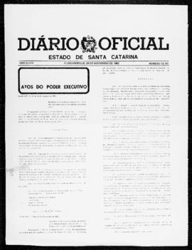Diário Oficial do Estado de Santa Catarina. Ano 48. N° 12101 de 29/11/1982