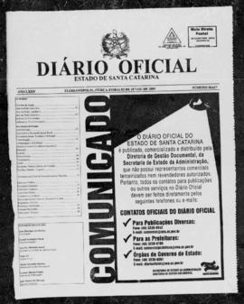 Diário Oficial do Estado de Santa Catarina. Ano 75. N° 18617 de 02/06/2009