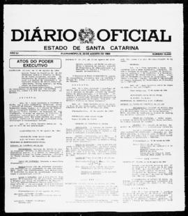 Diário Oficial do Estado de Santa Catarina. Ano 51. N° 12532 de 22/08/1984