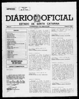 Diário Oficial do Estado de Santa Catarina. Ano 57. N° 14462 de 12/06/1992