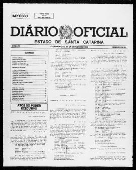 Diário Oficial do Estado de Santa Catarina. Ano 57. N° 14551 de 21/10/1992