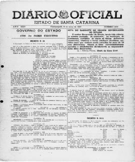 Diário Oficial do Estado de Santa Catarina. Ano 24. Nº 5816 de 18/03/1957