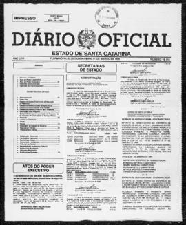 Diário Oficial do Estado de Santa Catarina. Ano 66. N° 16115 de 01/03/1999