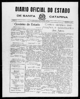 Diário Oficial do Estado de Santa Catarina. Ano 1. N° 163 de 22/09/1934