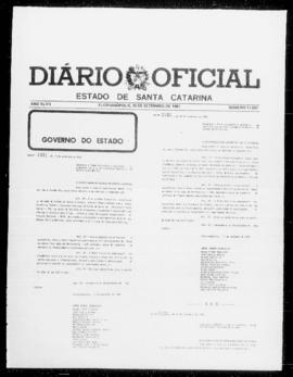 Diário Oficial do Estado de Santa Catarina. Ano 47. N° 11807 de 15/09/1981