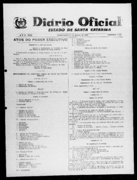 Diário Oficial do Estado de Santa Catarina. Ano 30. N° 7468 de 23/01/1964