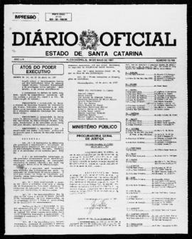 Diário Oficial do Estado de Santa Catarina. Ano 53. N° 13196 de 04/05/1987