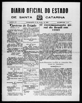 Diário Oficial do Estado de Santa Catarina. Ano 4. N° 949 de 19/06/1937
