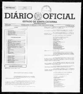 Diário Oficial do Estado de Santa Catarina. Ano 69. N° 16944 de 10/07/2002
