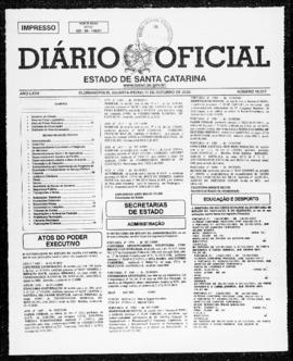 Diário Oficial do Estado de Santa Catarina. Ano 67. N° 16517 de 11/10/2000