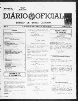 Diário Oficial do Estado de Santa Catarina. Ano 61. N° 15105 de 17/01/1995