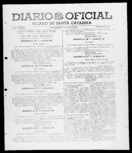 Diário Oficial do Estado de Santa Catarina. Ano 28. N° 6769 de 21/03/1961