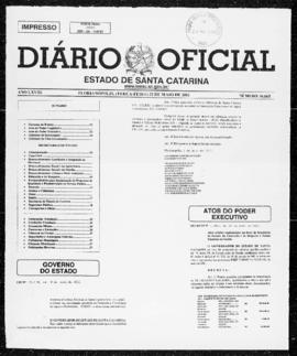 Diário Oficial do Estado de Santa Catarina. Ano 68. N° 16665 de 22/05/2001
