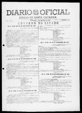 Diário Oficial do Estado de Santa Catarina. Ano 26. N° 6462 de 11/12/1959