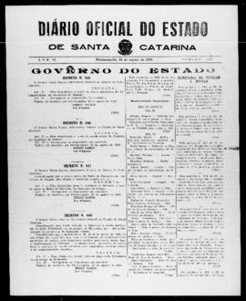 Diário Oficial do Estado de Santa Catarina. Ano 6. N° 1574 de 26/08/1939