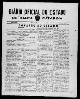 Diário Oficial do Estado de Santa Catarina. Ano 18. N° 4425 de 25/05/1951