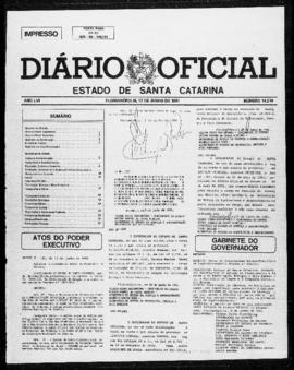 Diário Oficial do Estado de Santa Catarina. Ano 56. N° 14214 de 17/06/1991