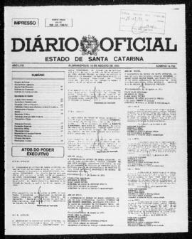 Diário Oficial do Estado de Santa Catarina. Ano 58. N° 14752 de 16/08/1993