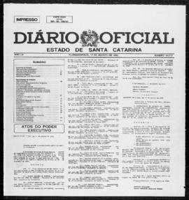 Diário Oficial do Estado de Santa Catarina. Ano 55. N° 14012 de 17/08/1990