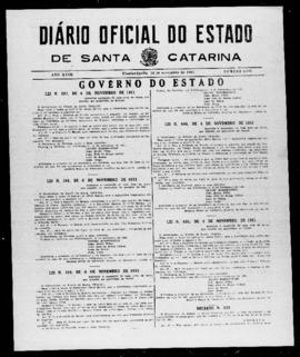 Diário Oficial do Estado de Santa Catarina. Ano 18. N° 4538 de 12/11/1951