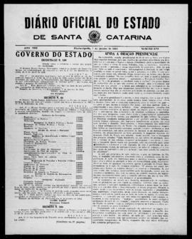 Diário Oficial do Estado de Santa Catarina. Ano 8. N° 2172 de 07/01/1942