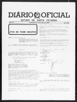 Diário Oficial do Estado de Santa Catarina. Ano 45. N° 11304 de 31/08/1979