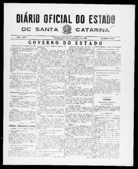Diário Oficial do Estado de Santa Catarina. Ano 16. N° 4025 de 22/09/1949