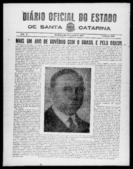 Diário Oficial do Estado de Santa Catarina. Ano 10. N° 2489 de 30/04/1943