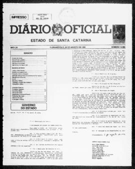 Diário Oficial do Estado de Santa Catarina. Ano 61. N° 14994 de 09/08/1994