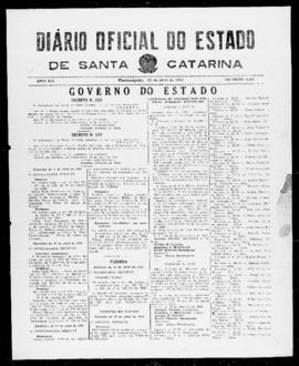 Diário Oficial do Estado de Santa Catarina. Ano 20. N° 4881 de 20/04/1953
